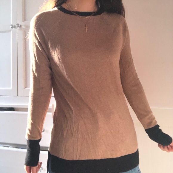 mossimo brown striped sweater - Picture 4 of 4